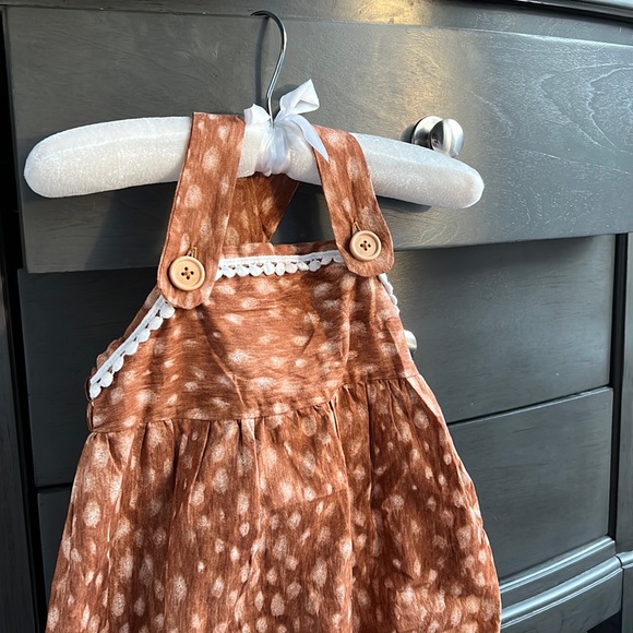 Esther and Jo Bespoke Fawn Romper 🦌🤎 - Picture 6 of 16